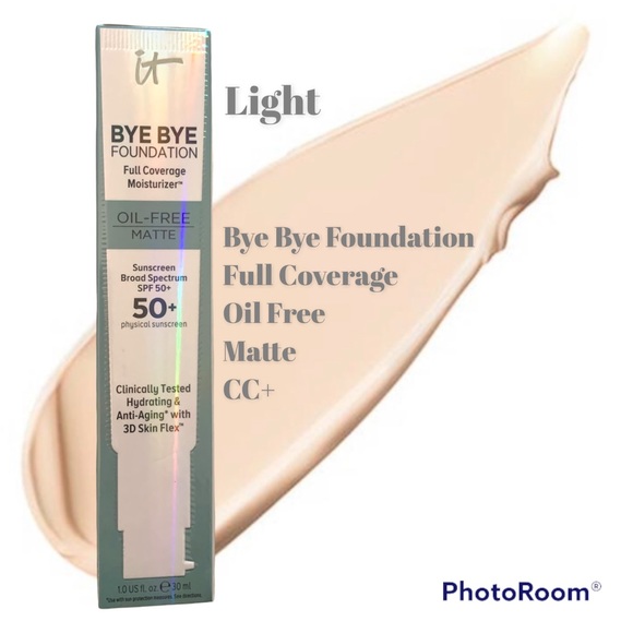 it cosmetics Other - It Cosmetics Bye Bye CC+ Matte Foundation Light